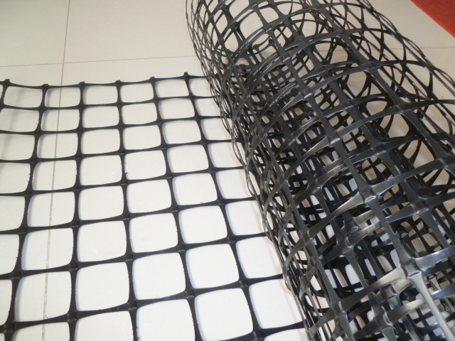Plastic/PP zweiachsiges Geogrid mit Cer-Zertifikat