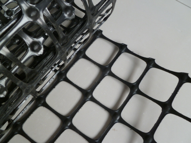 Plastic/PP zweiachsiges Geogrid mit Cer-Zertifikat